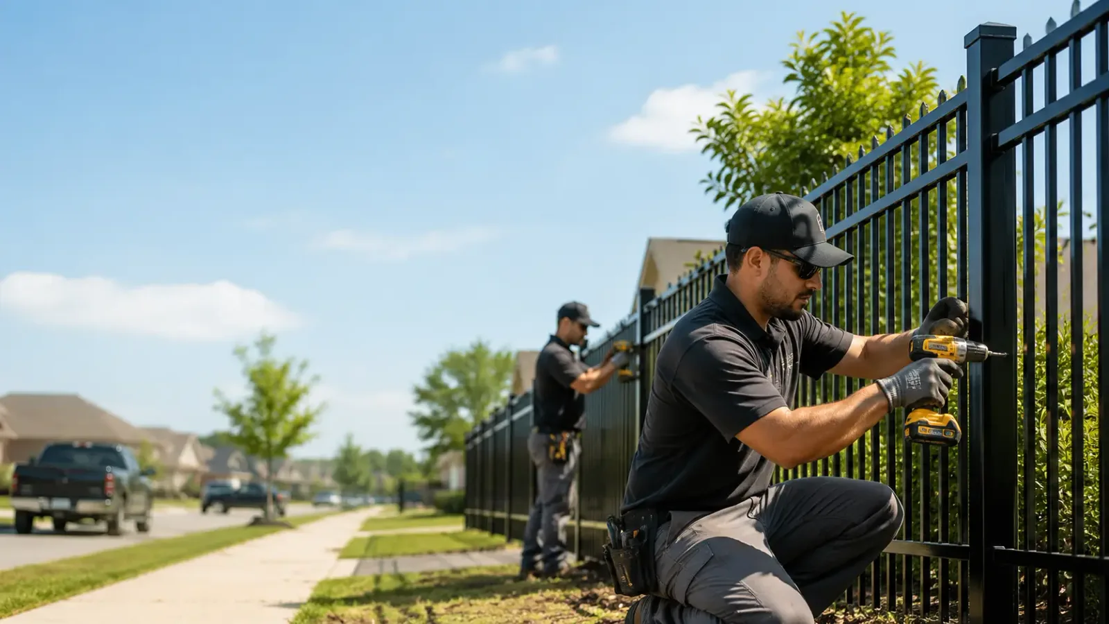 Metal Fence Installation in Chardon, OH
